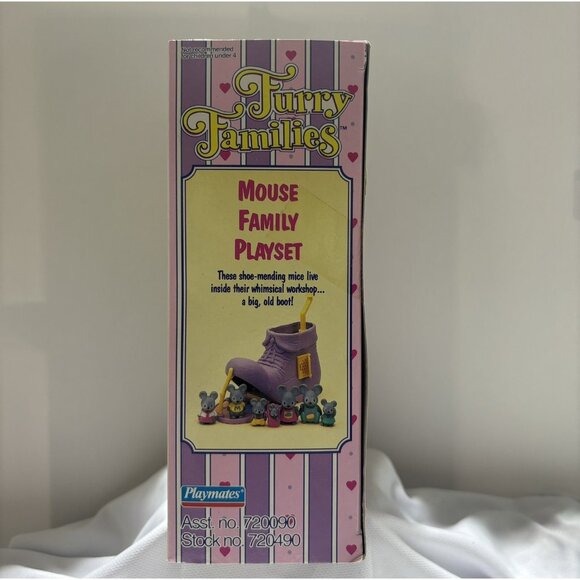 Rare 1993 Furry Families Playmates Playset- Factory sealed - Picture 3 of 6